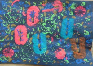 Sponge print
